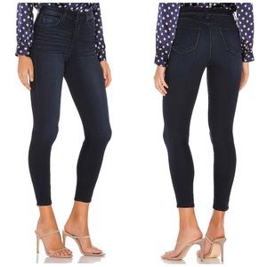 L’AGENCE Margot Navy Blue High Rise Skinny Jeans